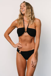Lyra Bikini Top | Black